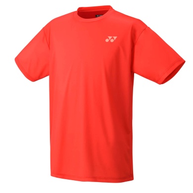 Yonex T-shirt treningowy Practice Small Logo YM0045 (100% poliester) 2024 czerwony mężczyźni